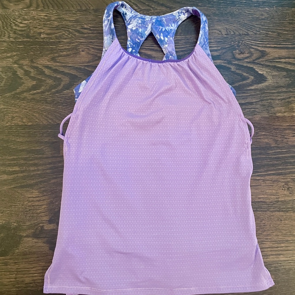 Ivivva Purple and Blue Girls Tank Top